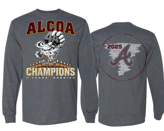 Alcoa State Champions - Long Sleeve Shirts
