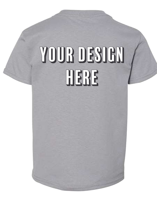 Custom Youth T-Shirt - Front & Back