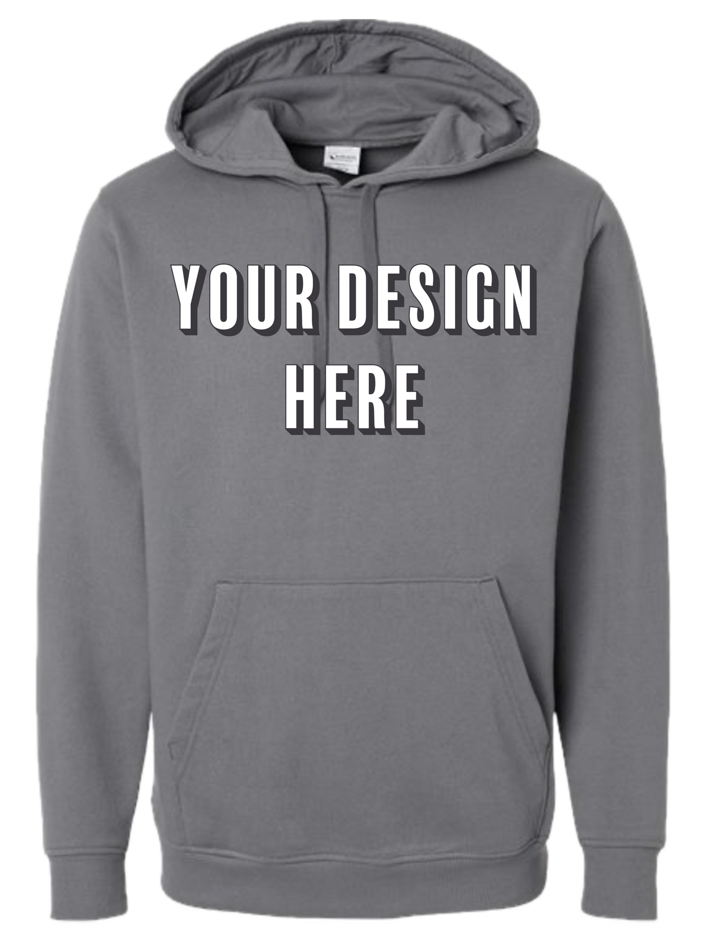 Custom Fleece Hoodie - Front & Back