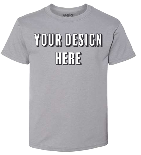 Custom Youth T-Shirt - Front & Back