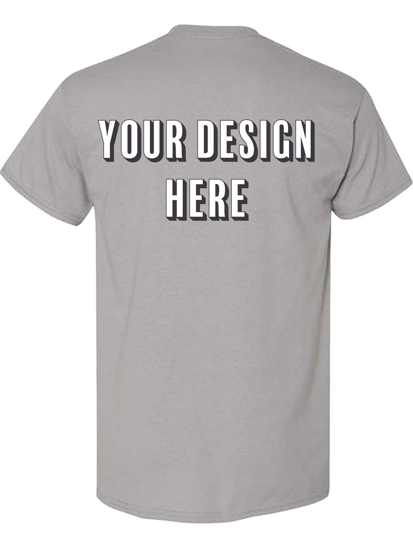 Custom Adult T-Shirt - Front & Back